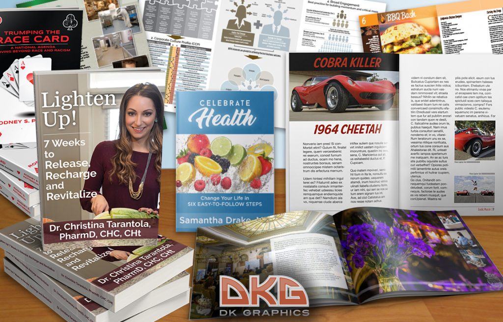BOOK & PAGE LAYOUT – DK Graphics